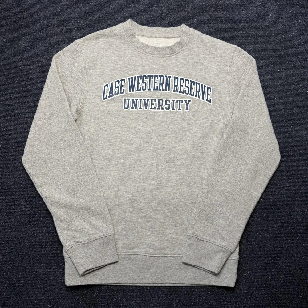 Case Western Reserve University Sweatshirt Mens Small Gray NCAA College Fanatics